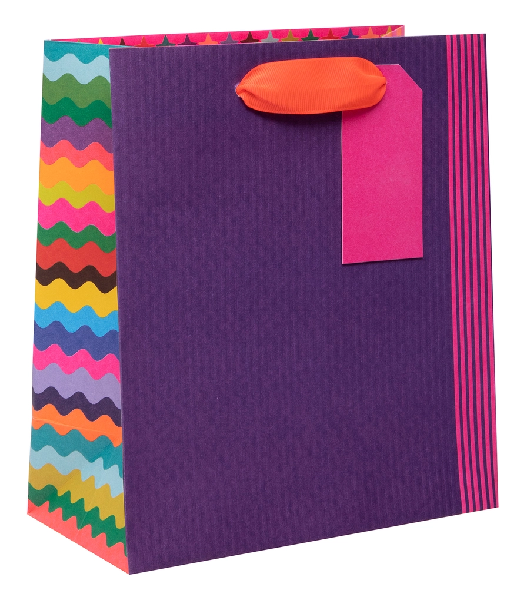 Medium Purple Colour Hub Gift Bag