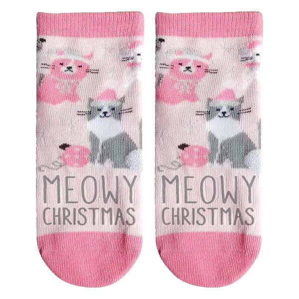 Stephen Joseph Holiday Kids Socks | Cat