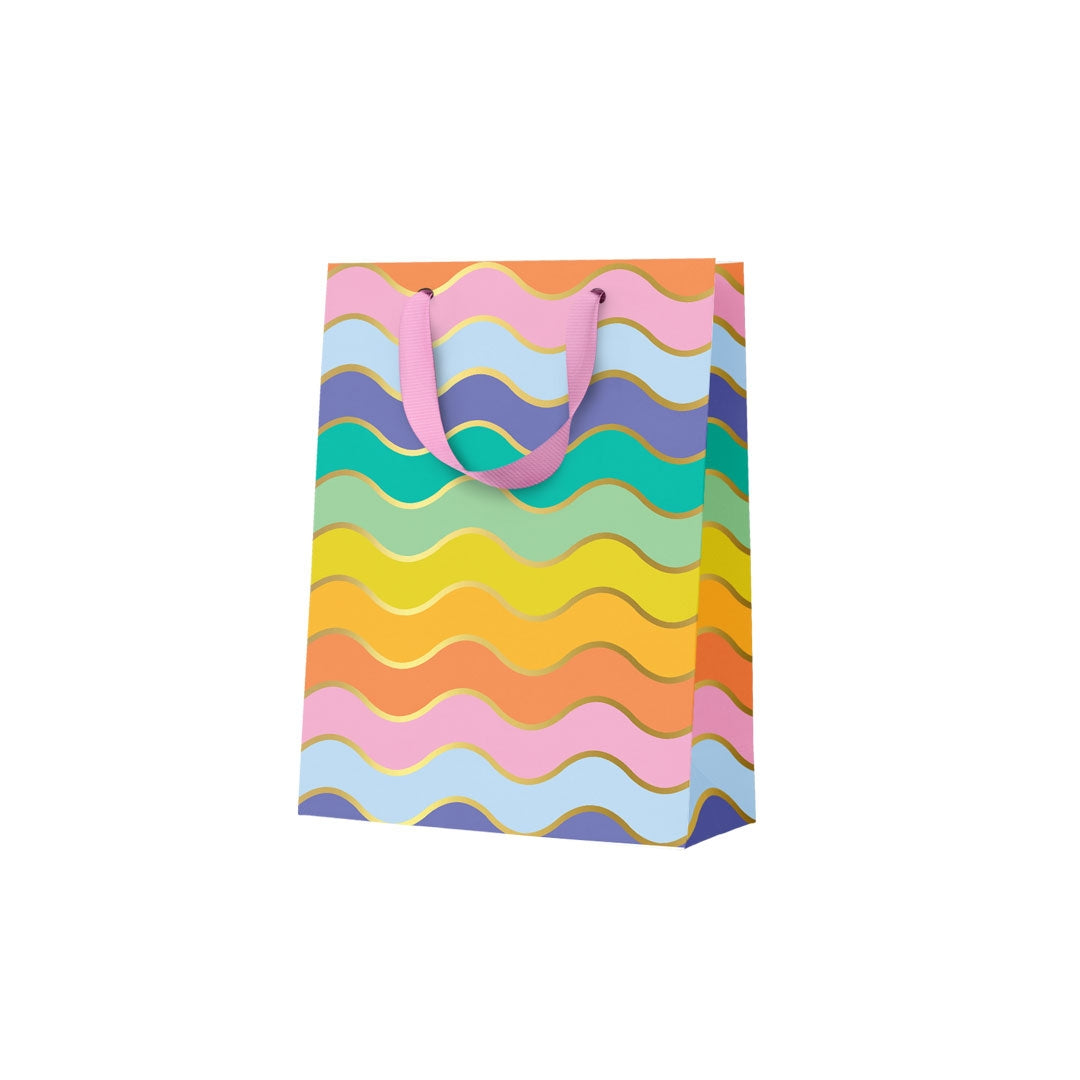 Mini Rainbow Colours Gift Bag