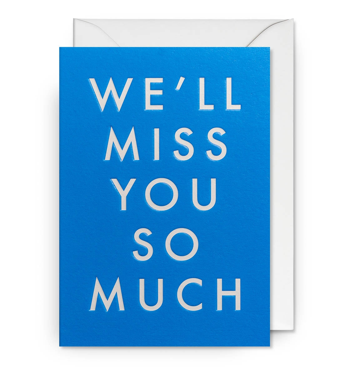 We'll Miss You Goodbye Card