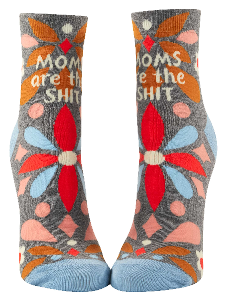 Blue Q Women's Ankle Socks | Moms Are The Shit