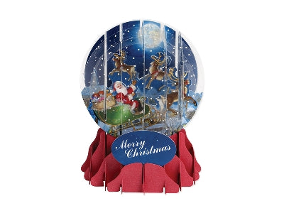 Moonlight Sleigh Ride Pop Up Card