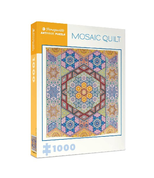 Pomegranate 1000 Piece Puzzle | Mosaic Quilt