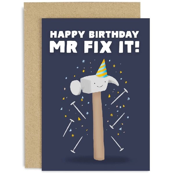 Mr.Fix It Birthday Card