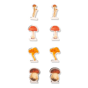 Mushrooms Magnetic Bookmarks