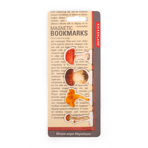 Mushrooms Magnetic Bookmarks
