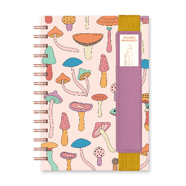 Studio Oh! Oliver Notebook | Mushroom Melody