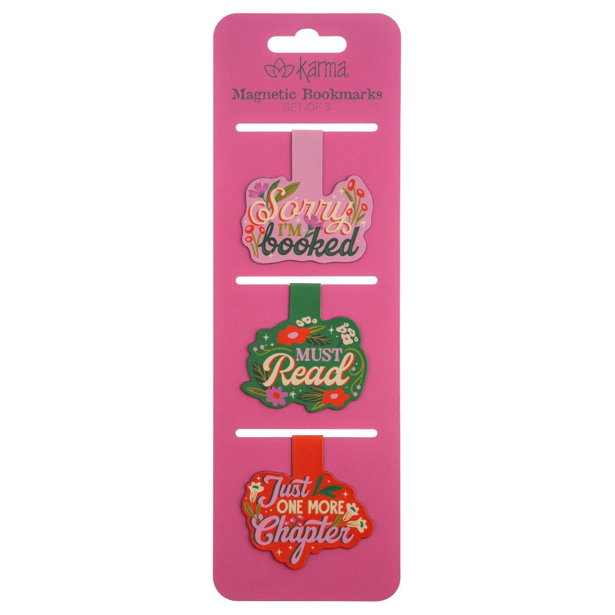 Must Read Magnetic Bookmark Set