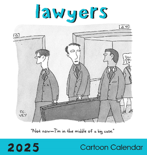 2025 New Yorker Monthly Wall Calendar | Lawyers