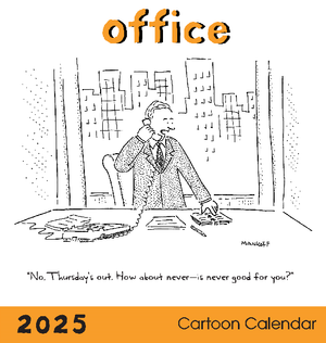 2025 New Yorker Monthly Wall Calendar | Office