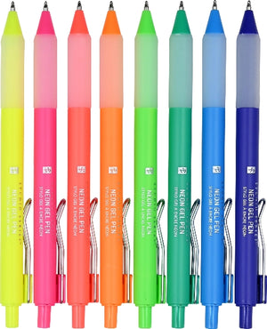 Neon Gel Pen Set