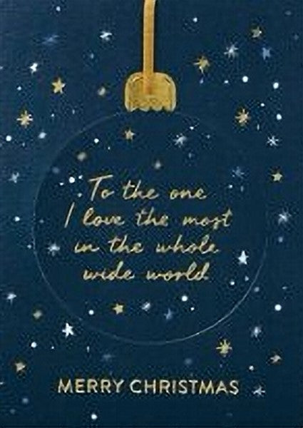 One I Love Christmas Card