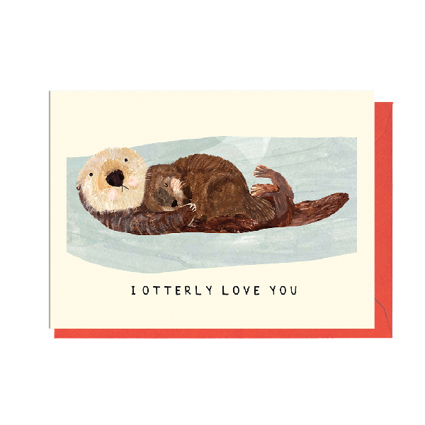 Otterly Love Card