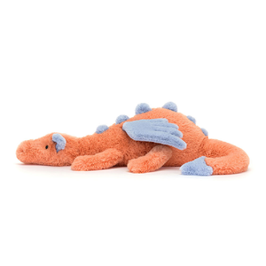 Jellycat Large Persimmon Dragon Plush