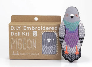 Kiriki Press Embroidery Kit | Pigeon