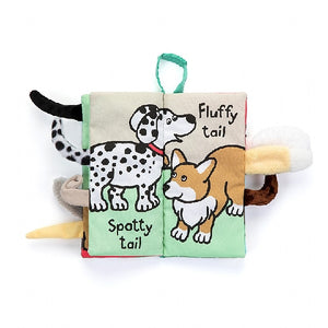 Jellycat Soft Activity Book | Puppy Tails