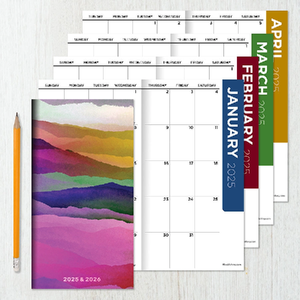 2025 Pocket Planner | Purple Mountain Majesty