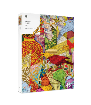 Pomegranate 1000 Piece Puzzle | Grant Leier: Quilt