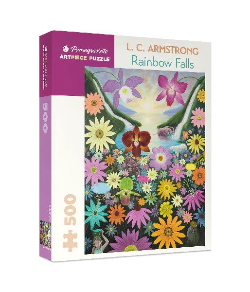 Pomegranate 500 Piece Puzzle | Rainbow Falls