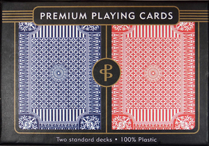 Premium Playing Cards | Red & Blue