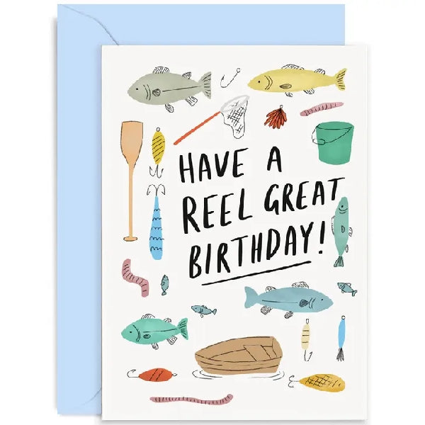 Reel Great Birthday Card