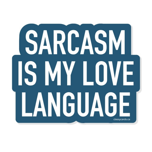 Sarcasm Sticker