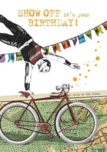 Show Off Birthday Card