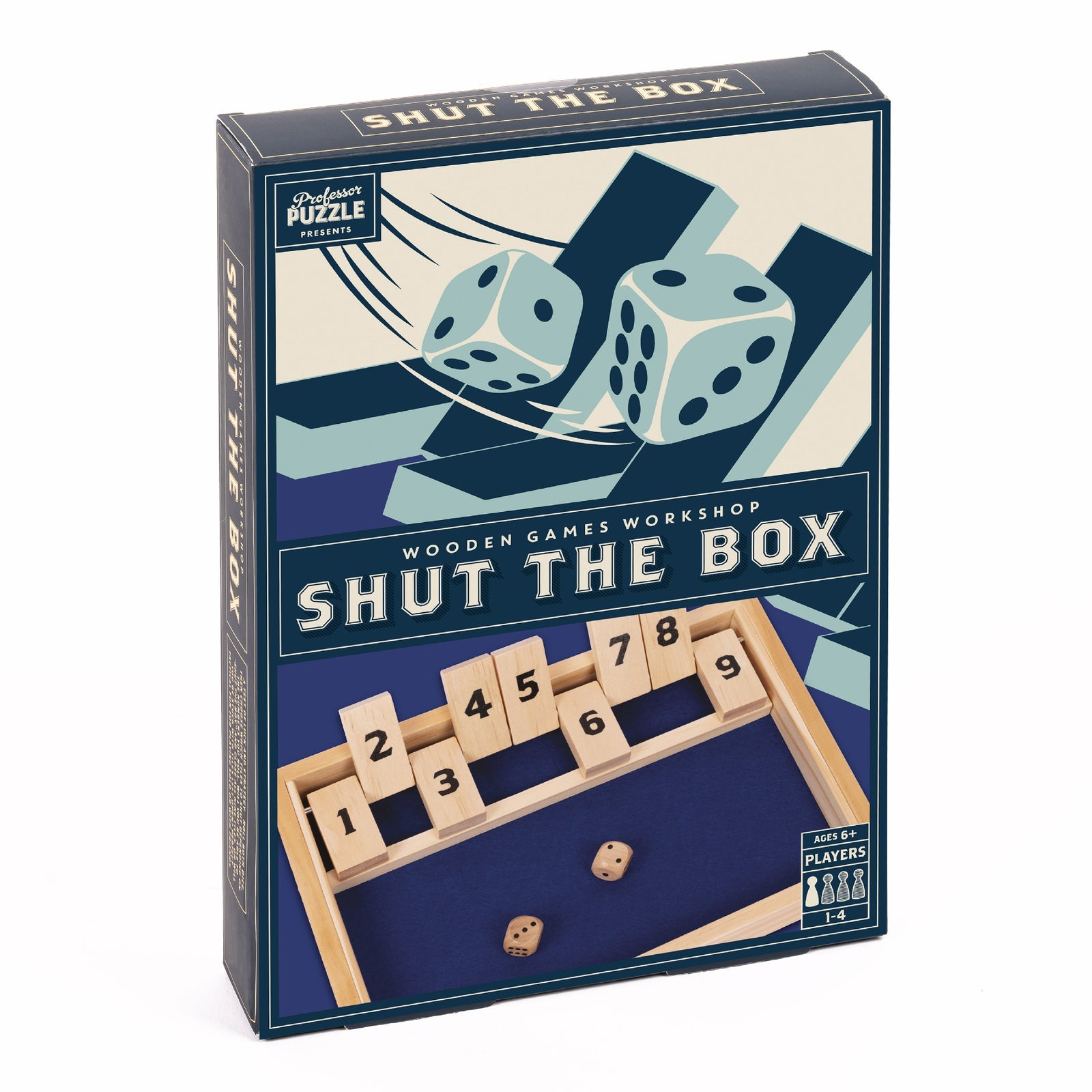 Wooden Shut The Box Game