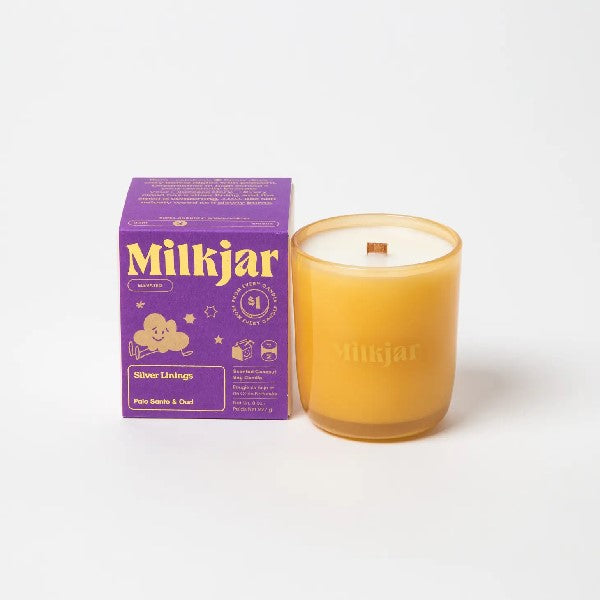 Milkjar 8 oz. Candle | Silver Linings