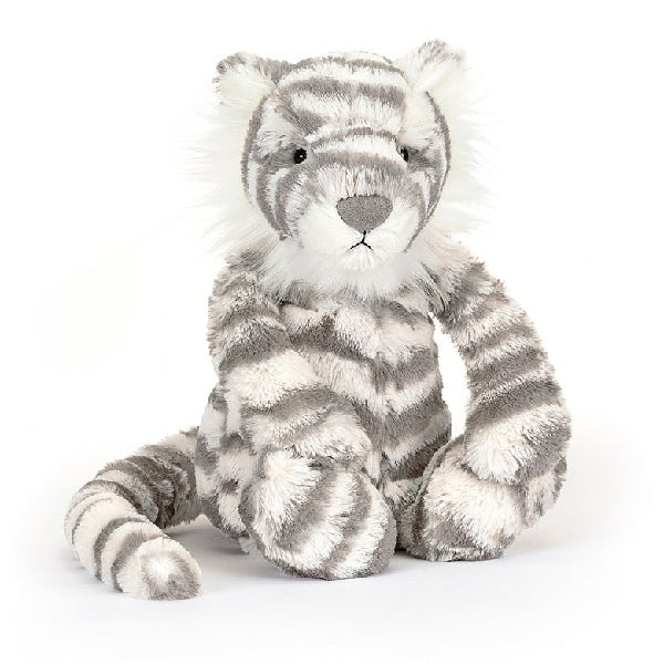 Jellycat Medium Bashful Snow Tiger Plush