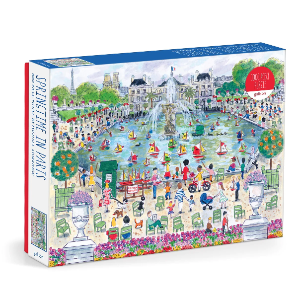 Galison 1000 Piece Puzzle | Springtime In Paris