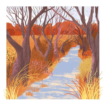 Stream Blank Art Card