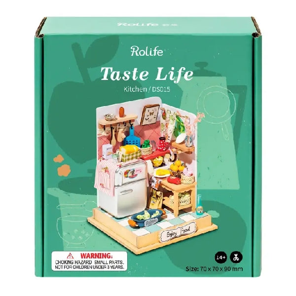 DIY Miniature Dollhouse Kit | Taste Life Kitchen