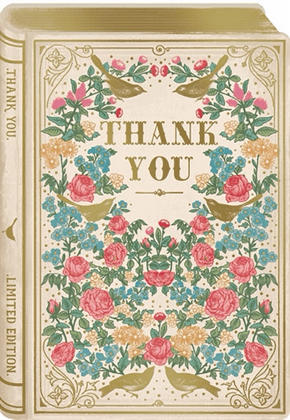 Floral Storybook Thank You Card