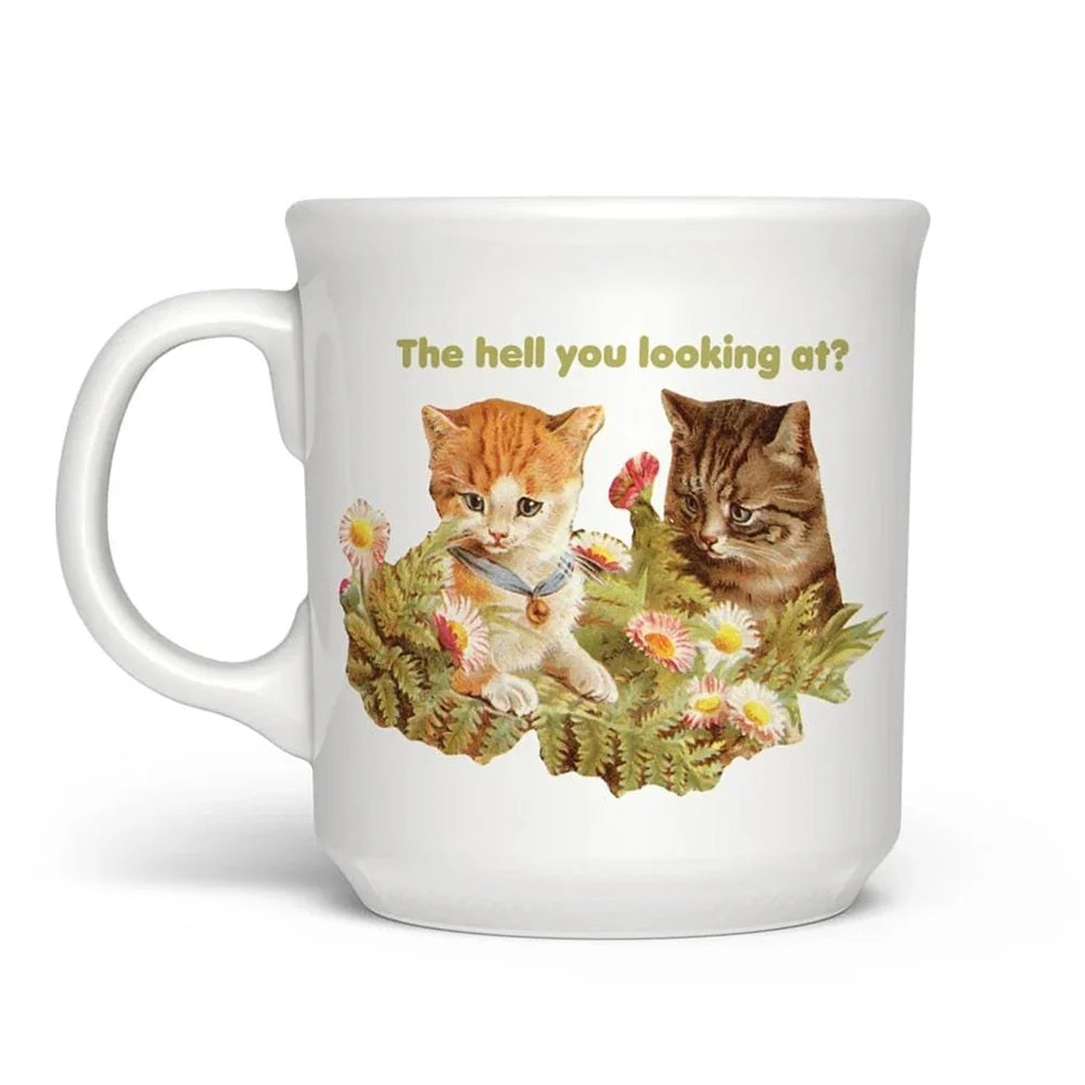 Fred & Friends Mug | The Hell You Looking At?
