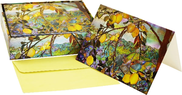 Tiffany Lemon Tree Boxed Blank Notecards