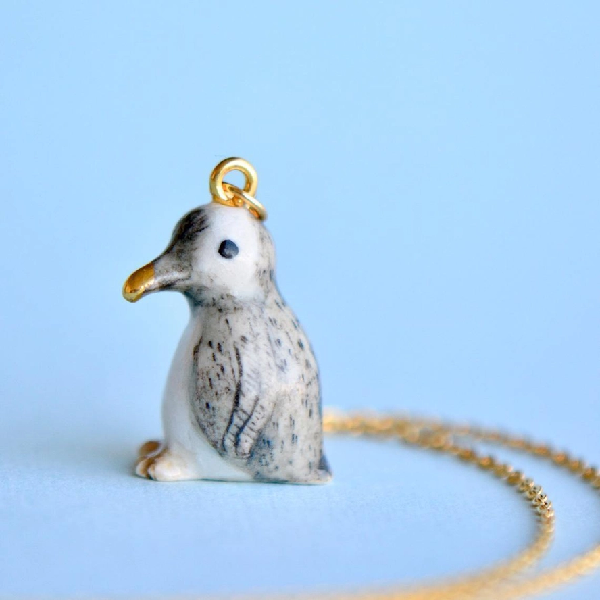Camp Hollow Necklace | Tiny Penguin