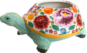 Blooming Turtle Planter