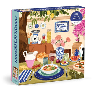Galison 500 Piece Puzzle | Tuscan Afternoon