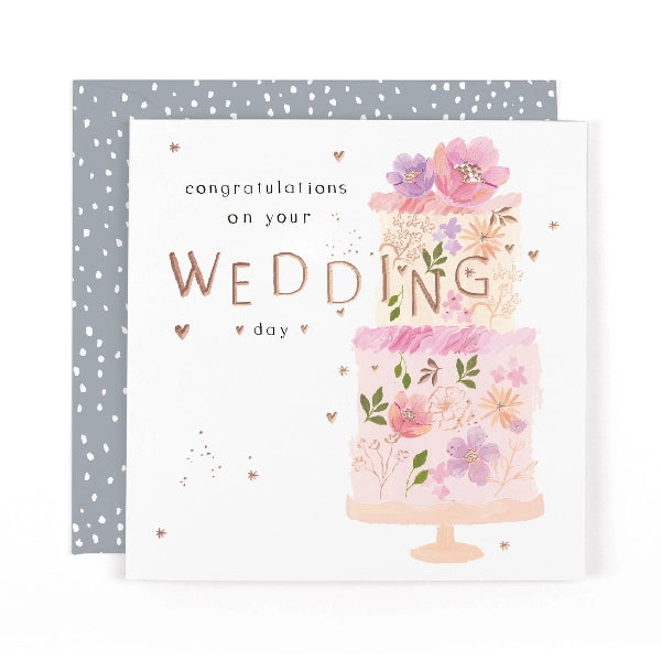 Congratulations on your Wedding Day Card