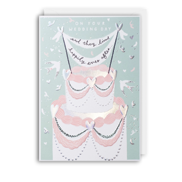 Happily Ever After Wedding Card