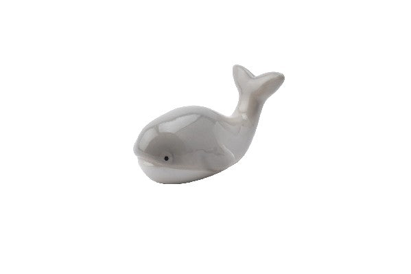 Ceramic Whale Figurine