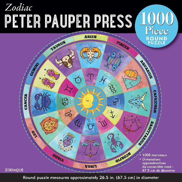 Peter Pauper 1000 Piece Puzzle | Zodiac