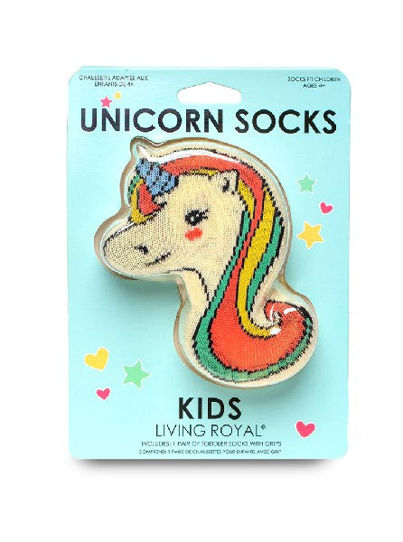 Living Royal Kids 3D Socks | Unicorn