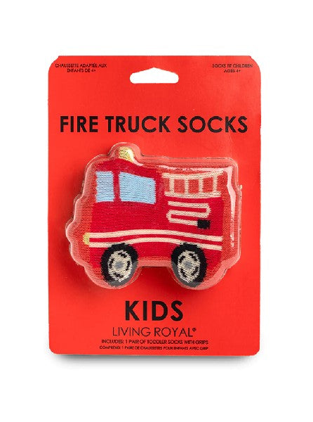 Living Royal 3D Kids Socks | Fire Truck