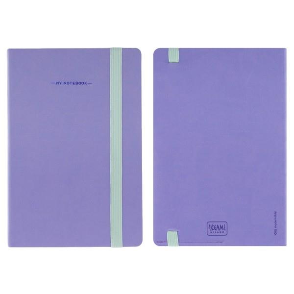 Legami Elastic Bound Notebook | Lilac | The Gifted Type