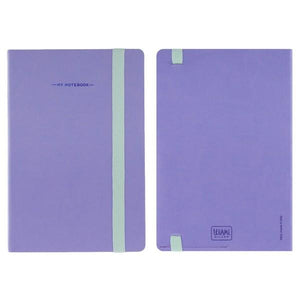 Legami Elastic Bound Notebook | Lilac | The Gifted Type