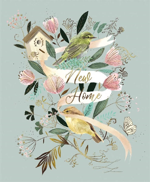 Birdhouse New Home Card