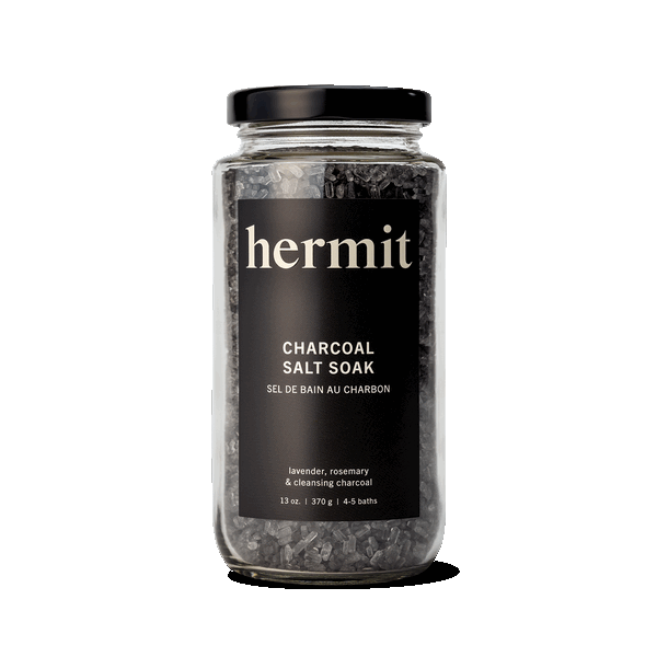 Hermit Charcoal Salt Soak