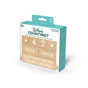 Fred & Friends Countdown Blocks | Daily Living Edition